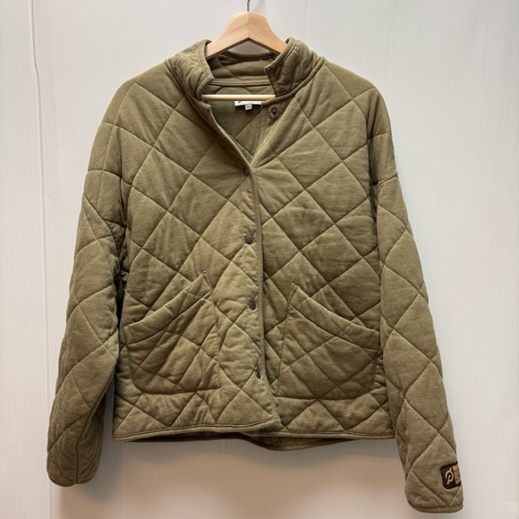 Peloton Jackets & Blazers - Peloton Olive Quilted Jacket